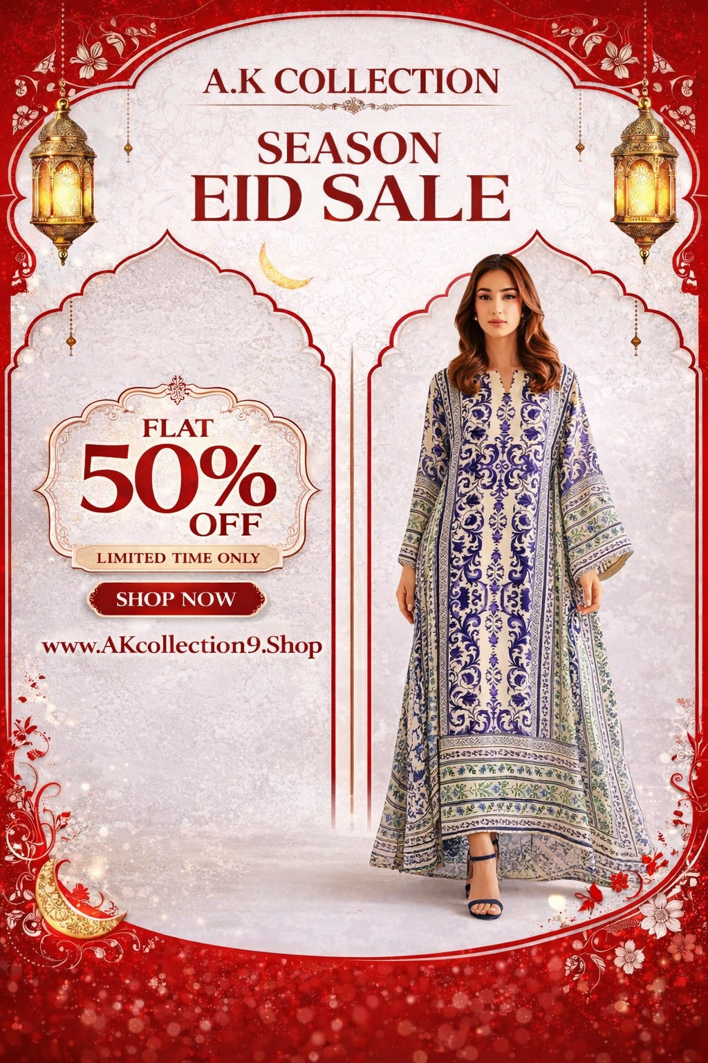 Kaftan Digital Print